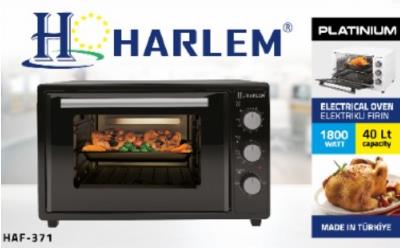 HARLEMHAF-371PLATINIUM40LElektrischeOven_DubbelGlas-1800W-2