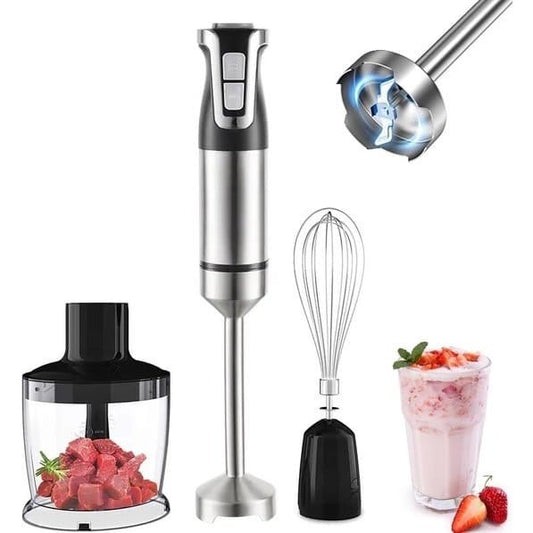 Royalty Line 3-in-1 Staafmixer met Chopper en Handmixer - 800W